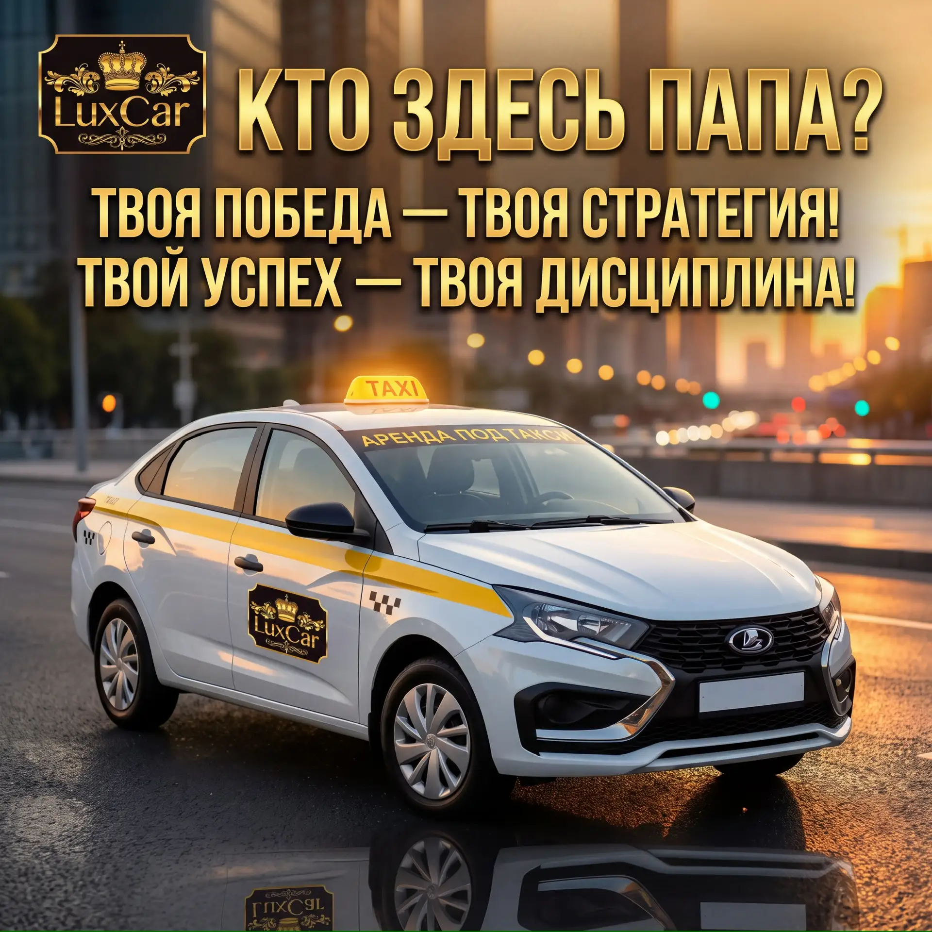 Современное такси — это не работа «на удачу», а система, в которой водитель сам управля...