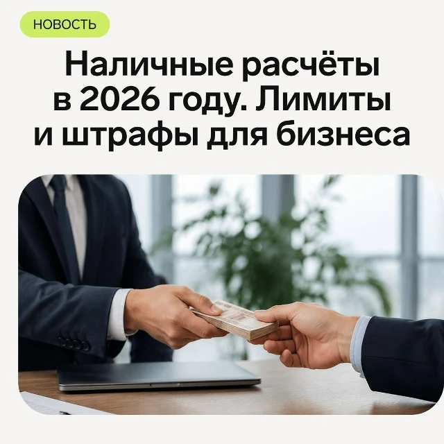 В 2026 году действует лимит на расчёты наличными между юридическими лицами, ИП и с физлицами. За пре