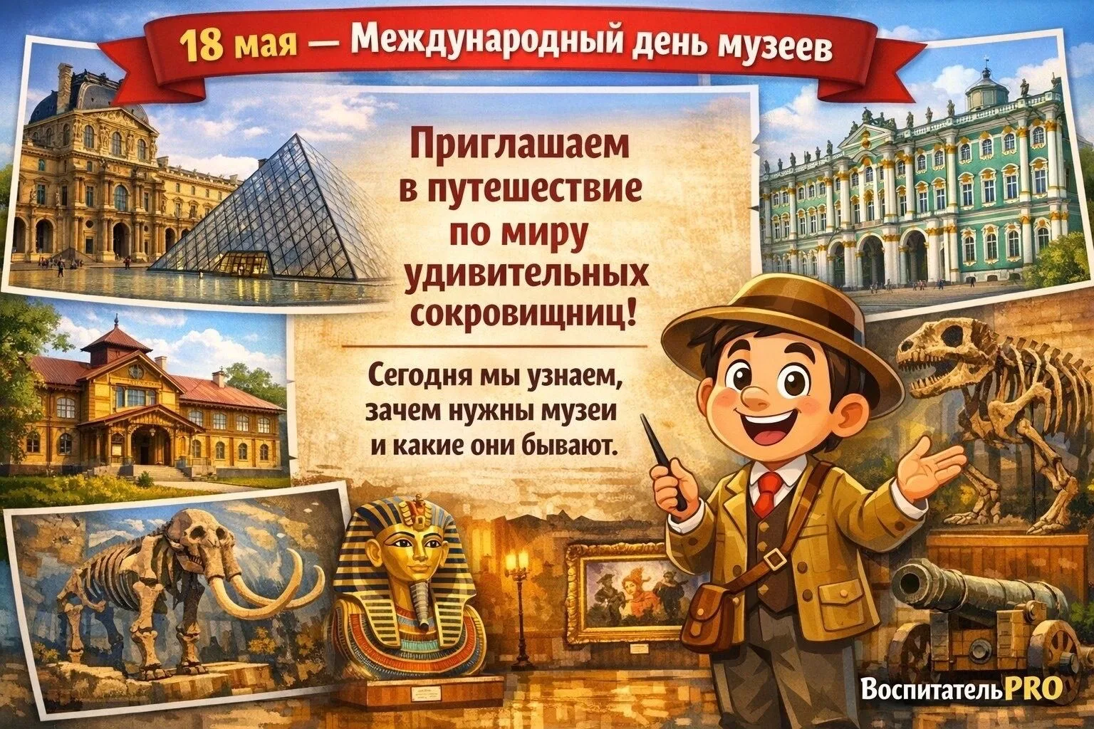 🏛 С Международным днем музеев! 🌟                                                     ...