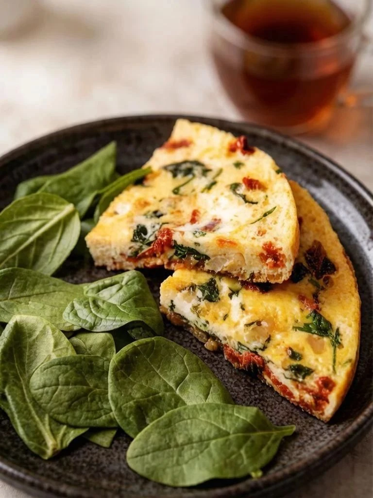 🍳 Фриттата с нутом «Разнообразие» — лёгкий и сытный завтрак без глютена!