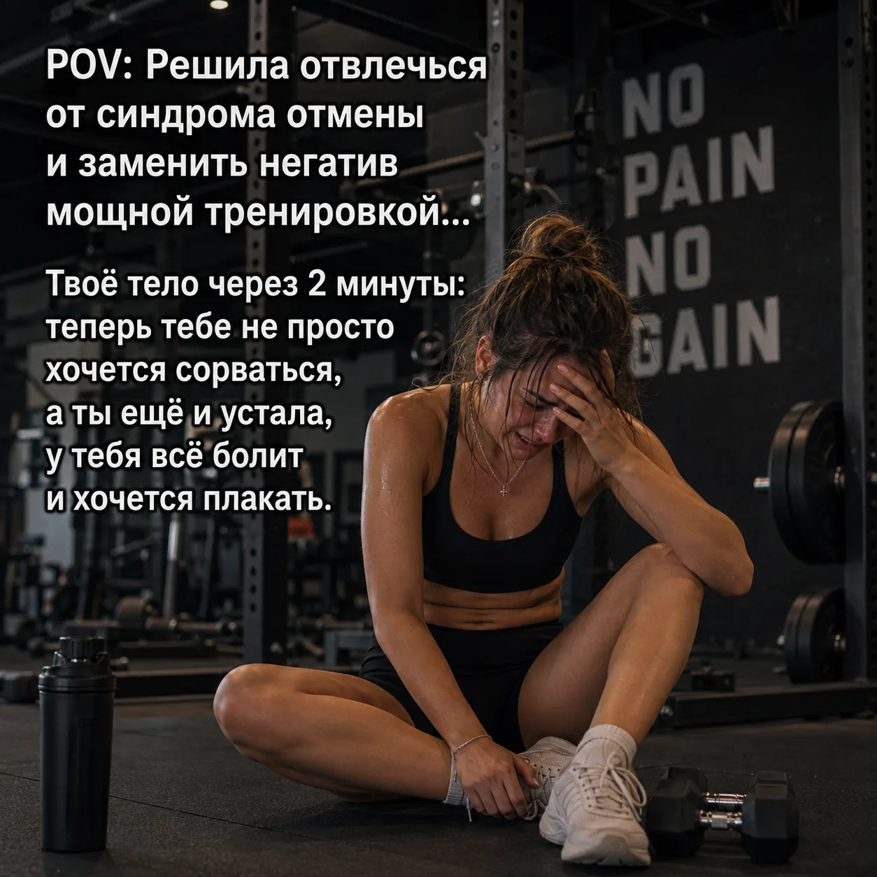 Синдром отмены 🛑