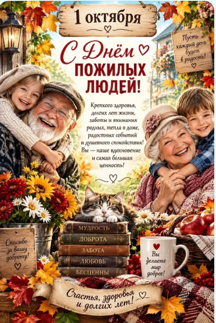 Золотая осень жизни: почему мы отмечаем этот день?