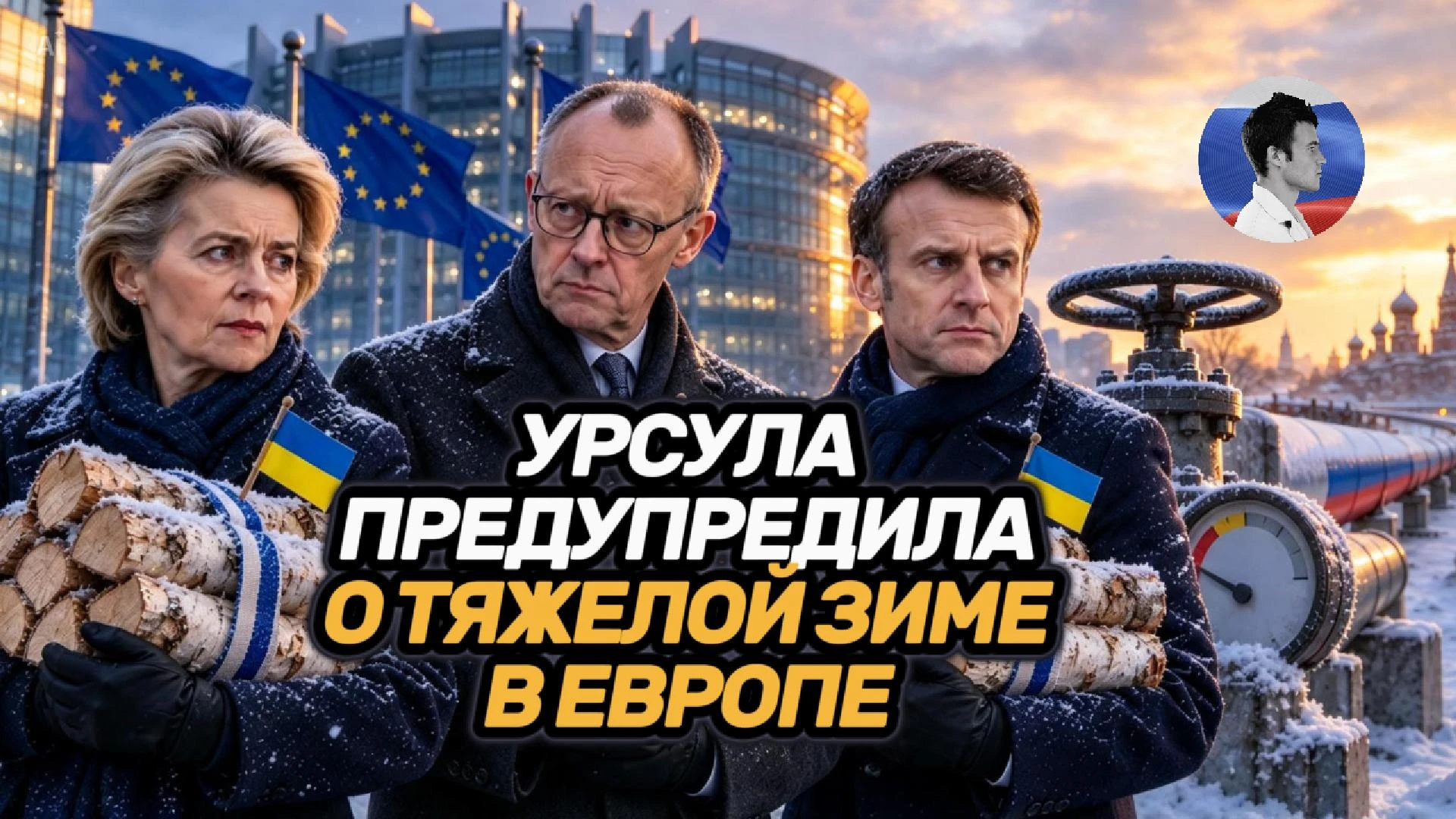 Урсула фон дер Ляйен предупредила о самой тяжелой зиме для Европы