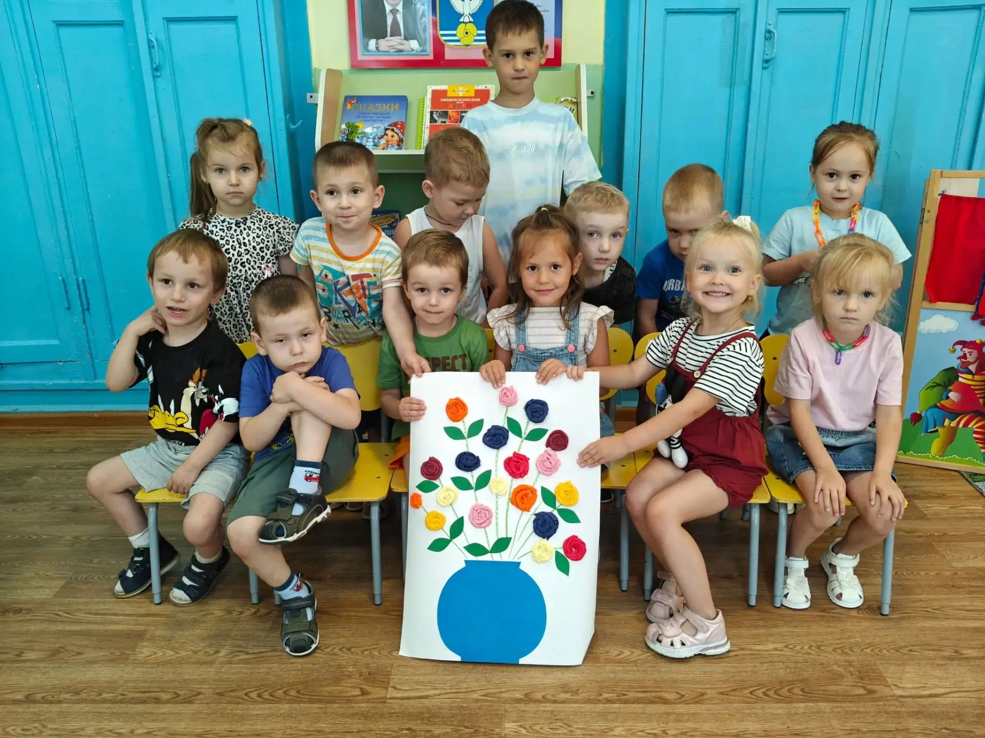 ☀ В рамках тематической недели "Неделя дружбы и добра" малыши средней Б группы с воспит...