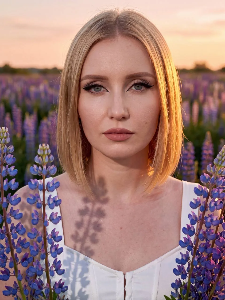 Как делала фото: