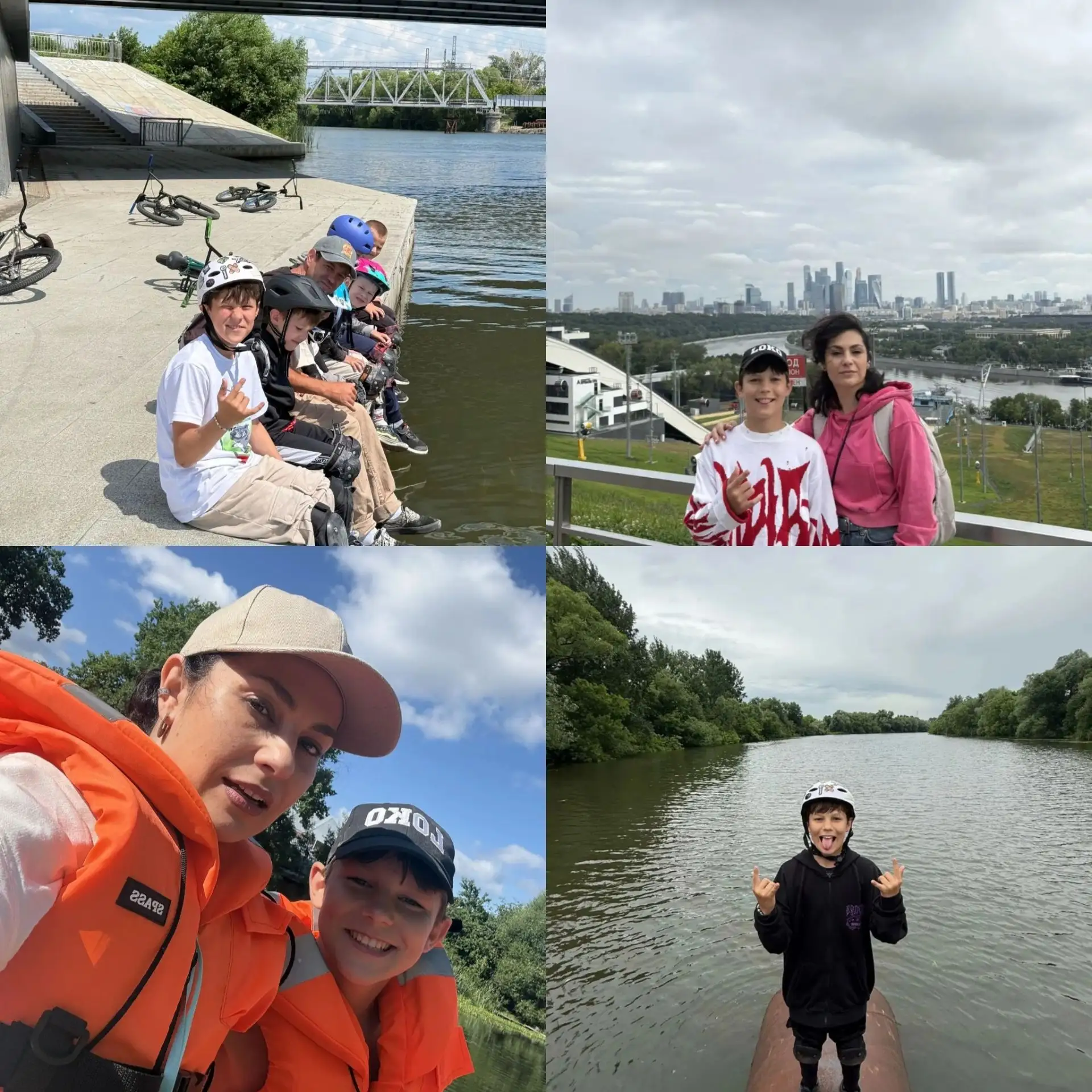 Комратов Давид активно и насыщенно проводит летние каникулы!🚴‍♂️
