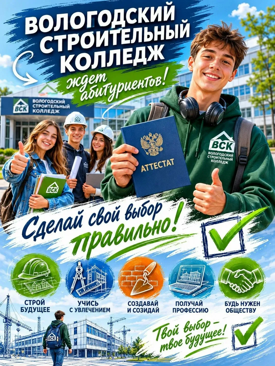 Уже завтра!

Да-да, ты не ослышался! Уже завтра стартует приемная кампания СПО!

Ждем именно тебя, а