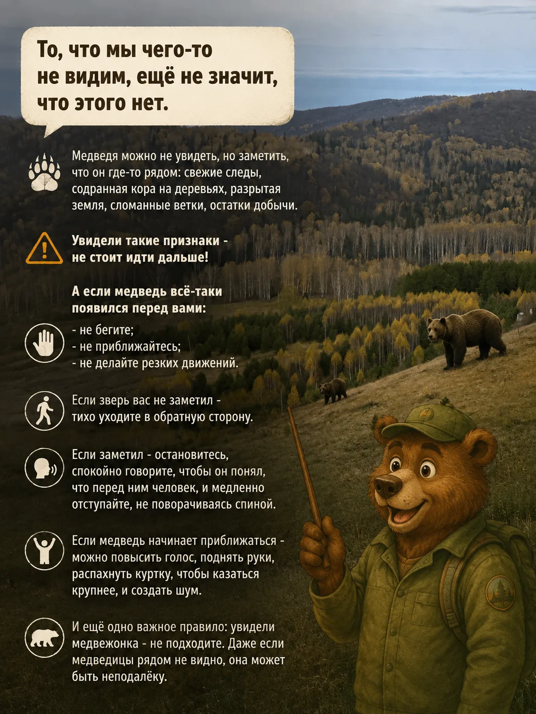 То, что мы чего-то не видим, ещё не значит, что этого нет.