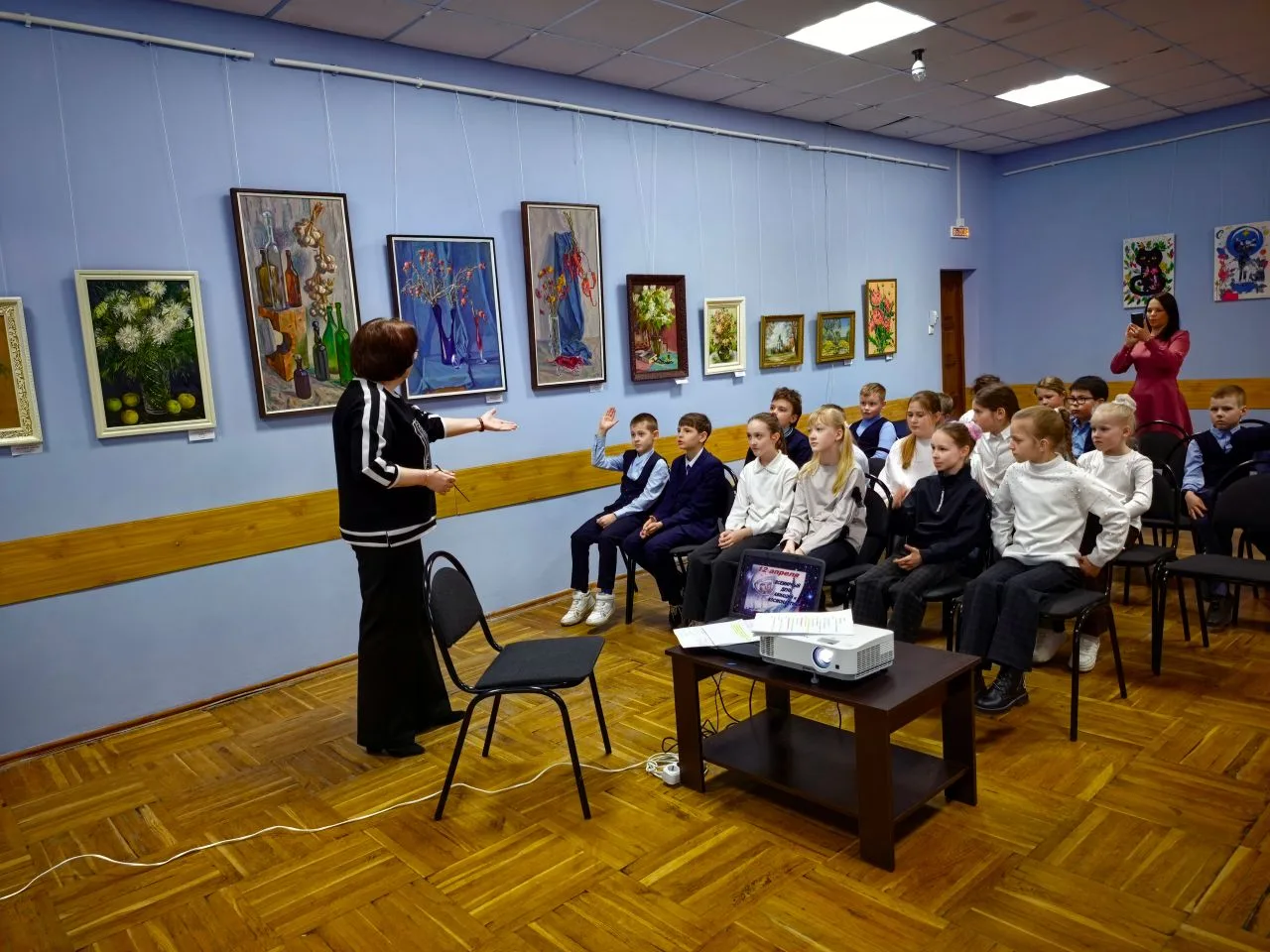 Продолжаем проводить мероприятия, посвященные Дню космонавтики. Сегодня музей посетили ученики треть