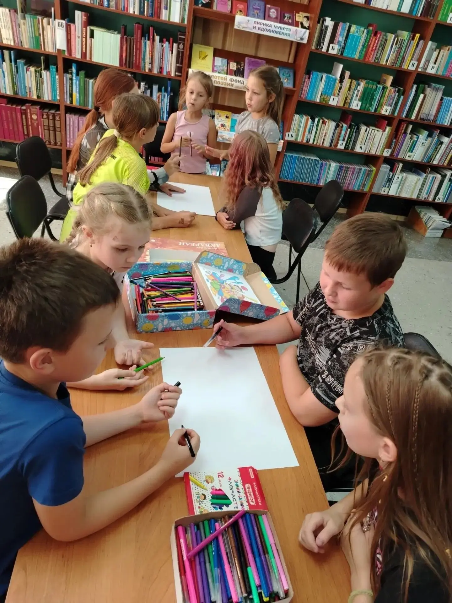 📅 10 июля в библиотеке прошёл заключительный день смены «Мы талантливы во всём!»
Ребята показали св