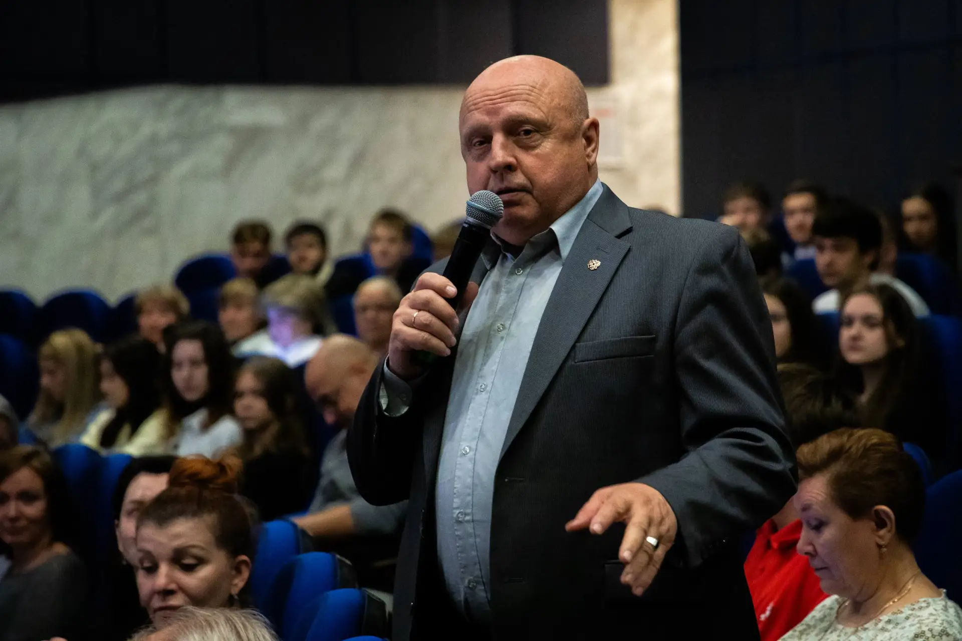 В Музее Победы состоялся специальный показ документального фильма «Защитники неба», пос...