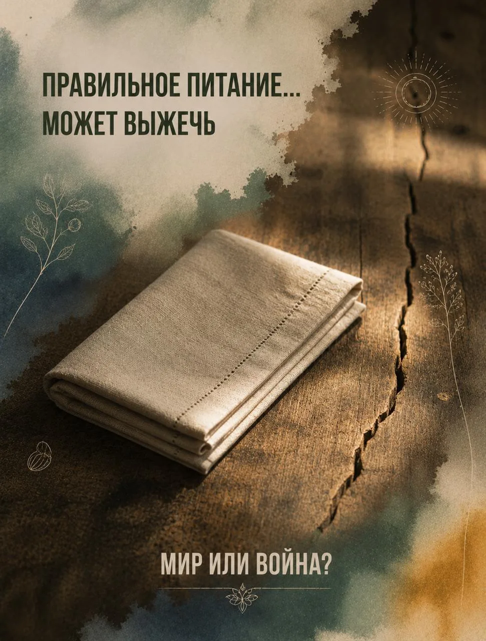 Правильным питанием тоже можно себя загнать.

В гостях вы первым делом сканируете стол: это нельзя, 