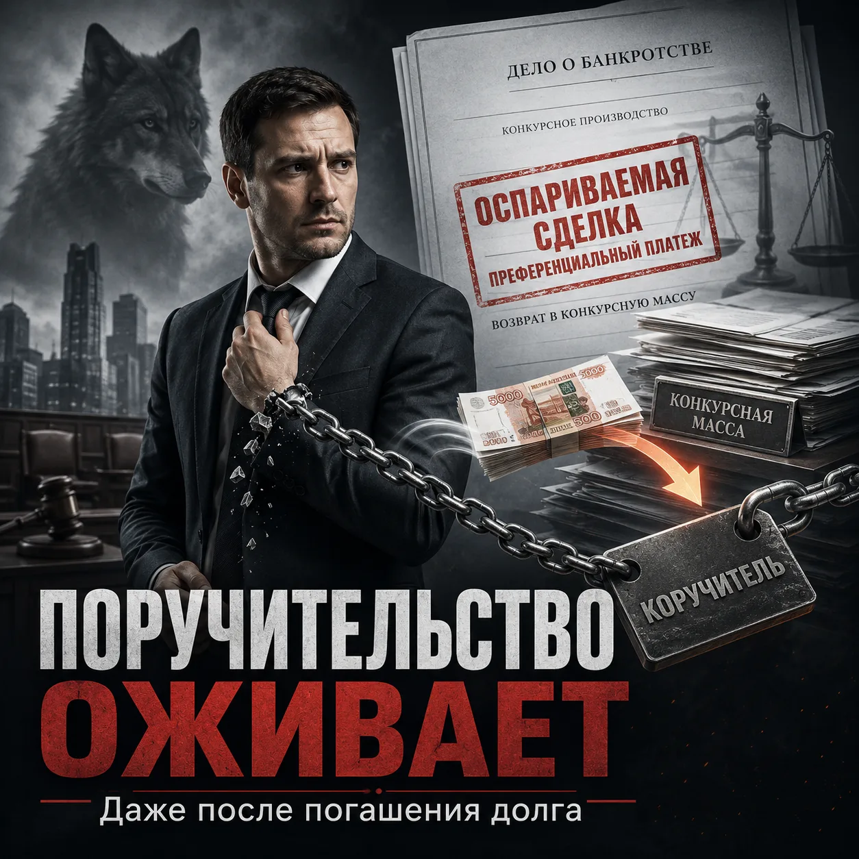 ​​Поручительство не исчезло, оно просто ждало банкротства