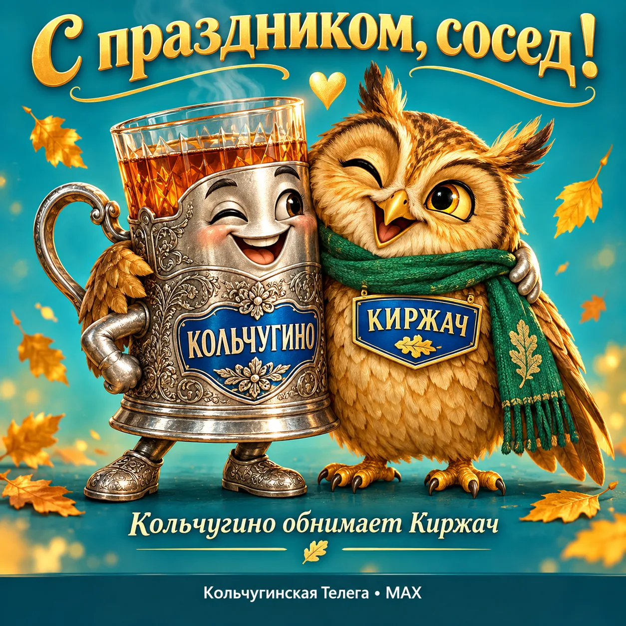🎉 Киржач, с праздником, соседи!