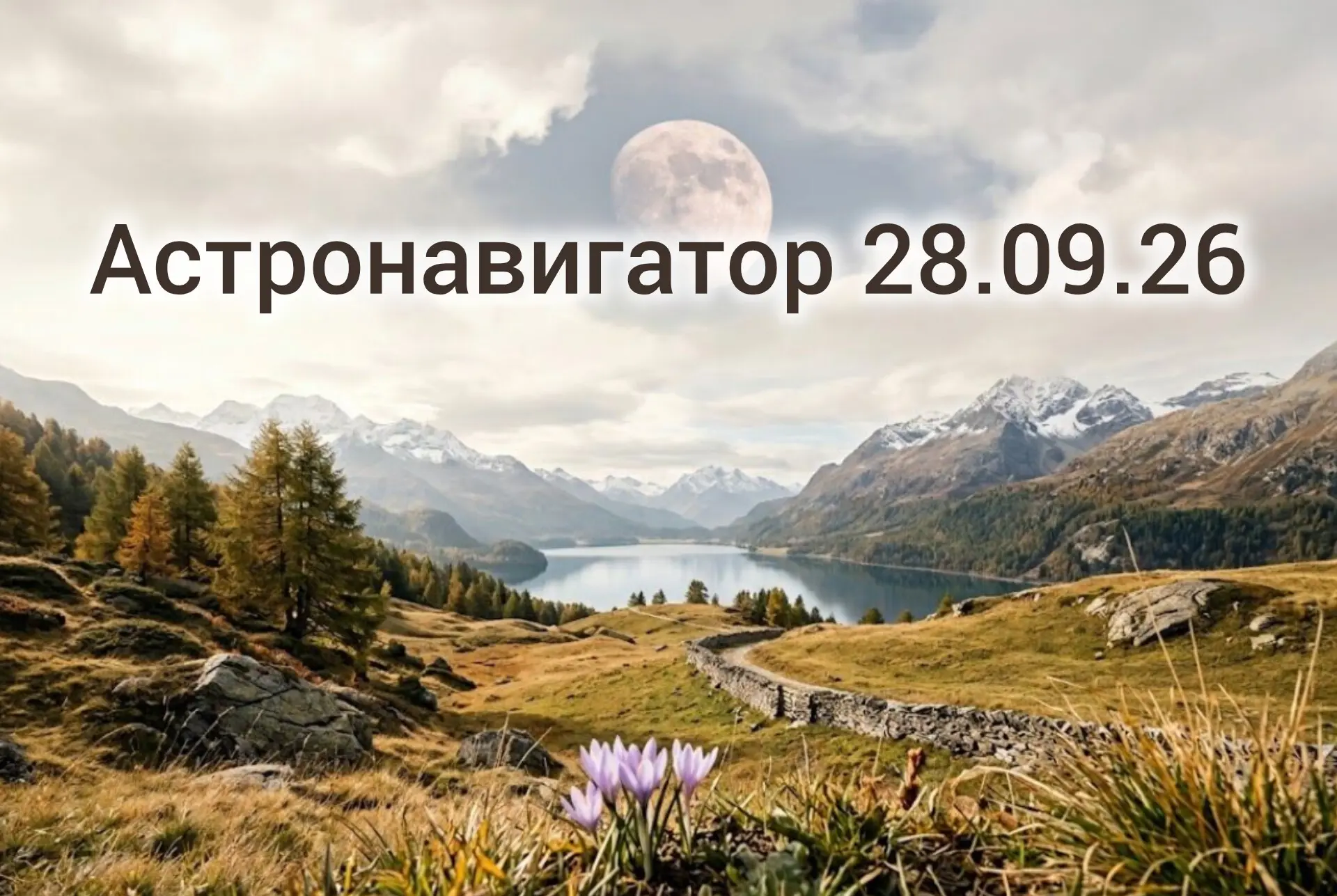✨ Астронавигатор на 28 сентября 2026