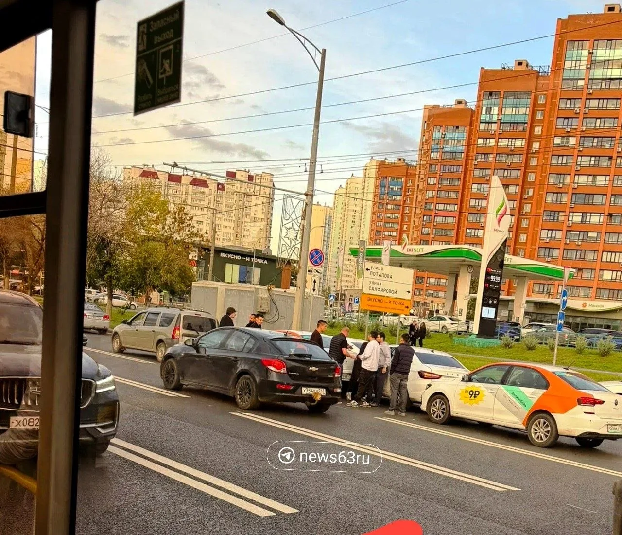 Подписчик нашего канала сообщает об аварии у ЦАВ на Московском шоссе