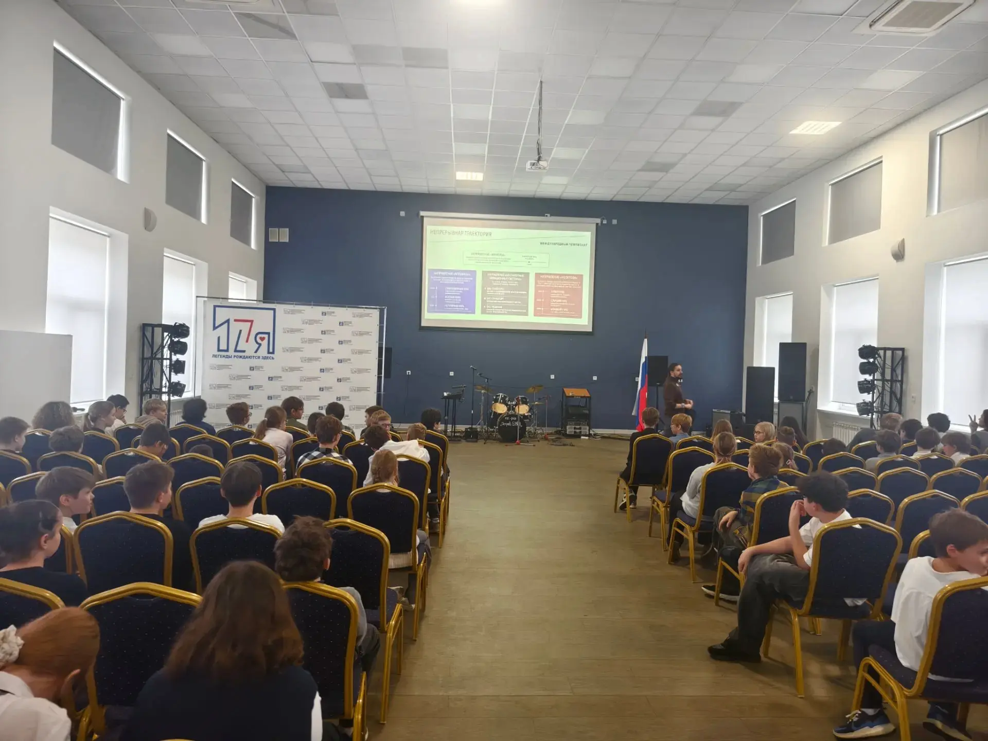 🚀 Успешная лекция от «Воздушно-инженерной школы» в ПРОклассах школы №17