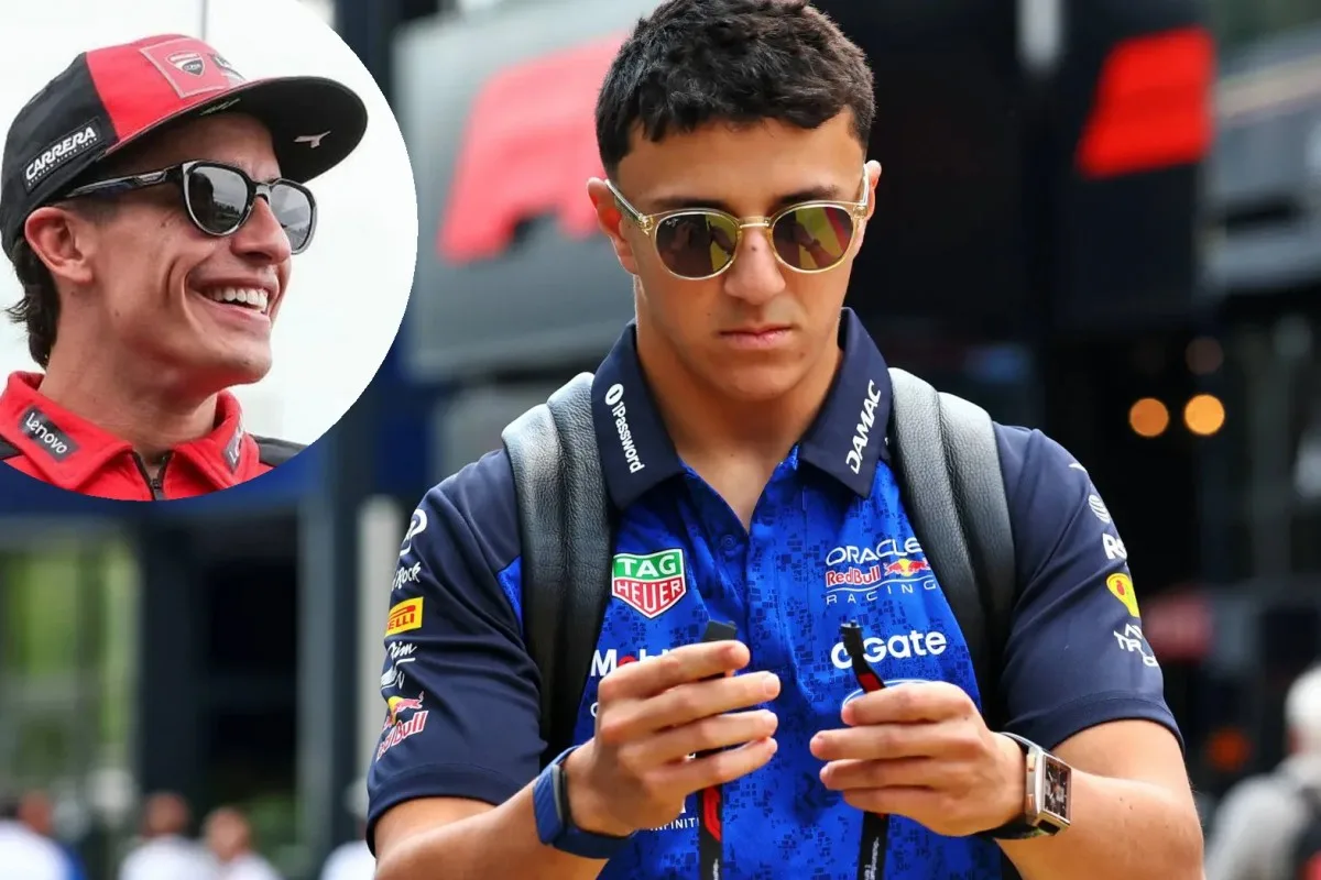 Как чемпион MotoGP Марк Маркес уберег пилота Формулы-1 Исаака Хаджара от большой ошибки