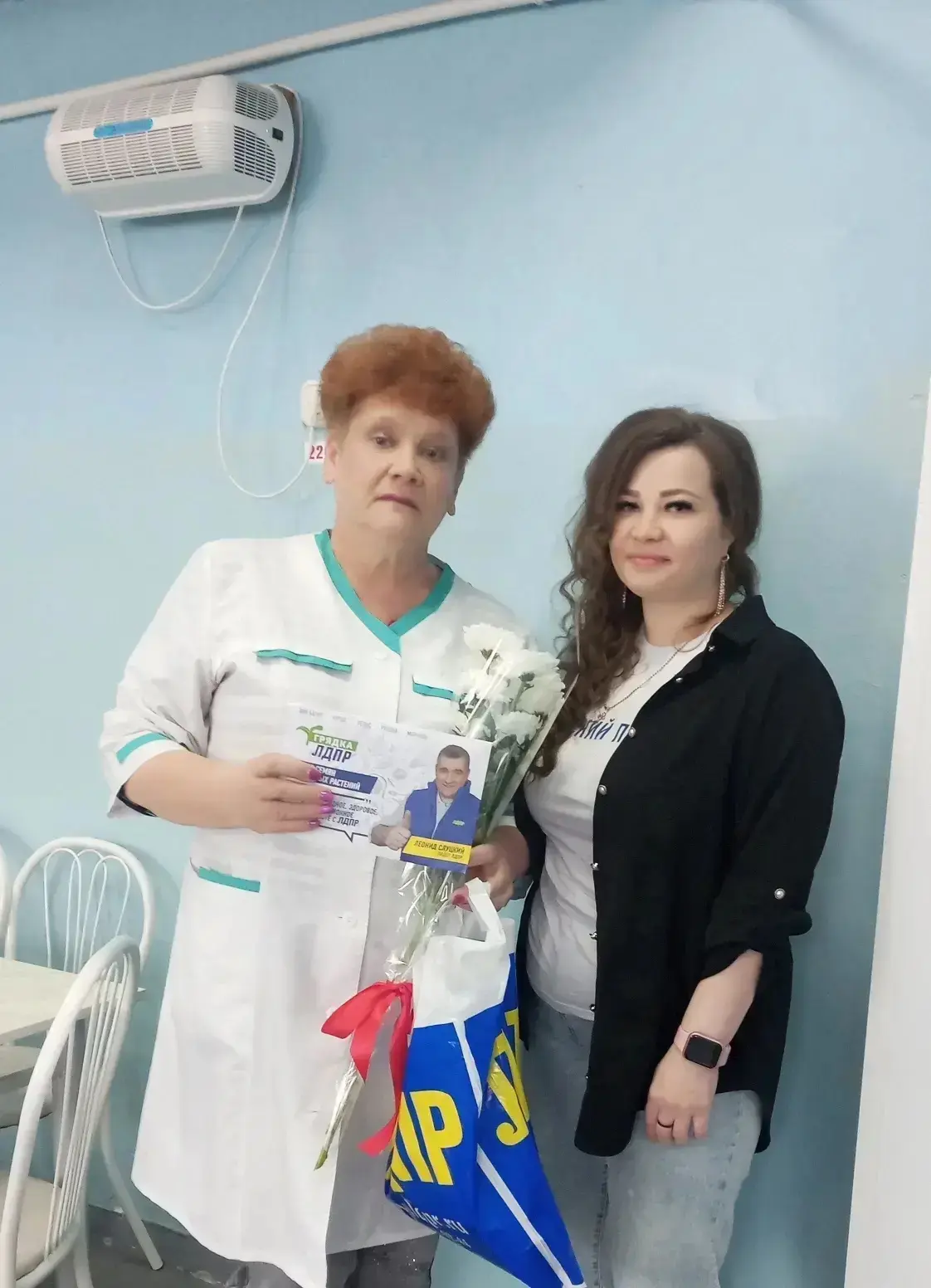 ЛДПР поздравила медсестёр по всему Хабаровскому краю