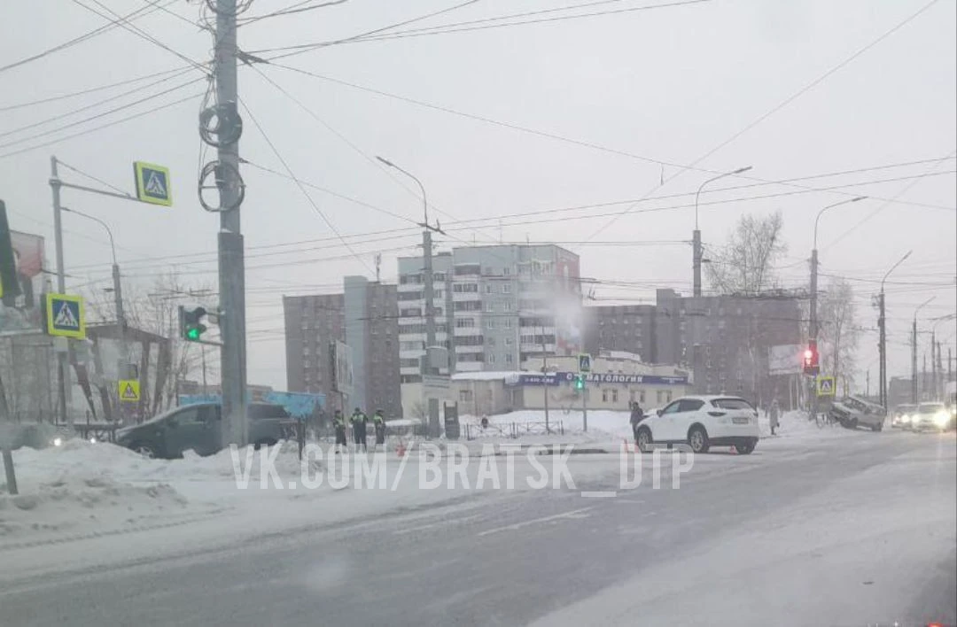 Гагарина*Комсомольская #ДТП #Братск