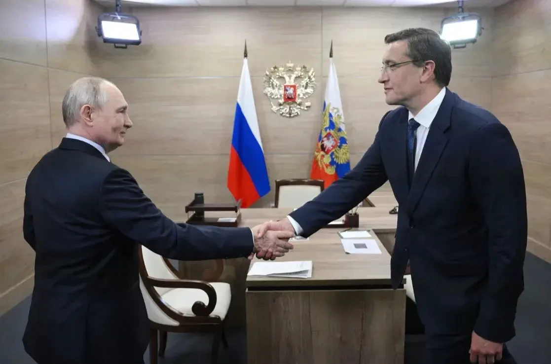 Владимир Путин провел рабочую встречу с губернатором Нижегородской области Глебом Никит...