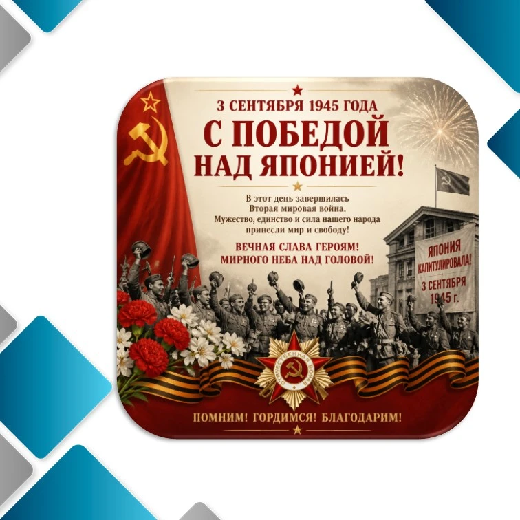 Сегодня День воинской славы России - День победы над милитаристской Японией и окончания...