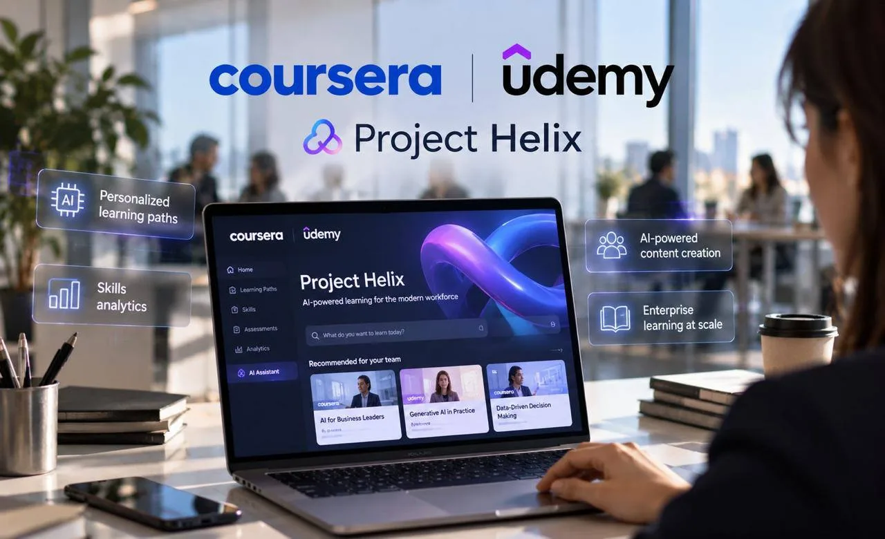 Coursera и Udemy разрабатывают платформу развития навыков в эпоху ИИ