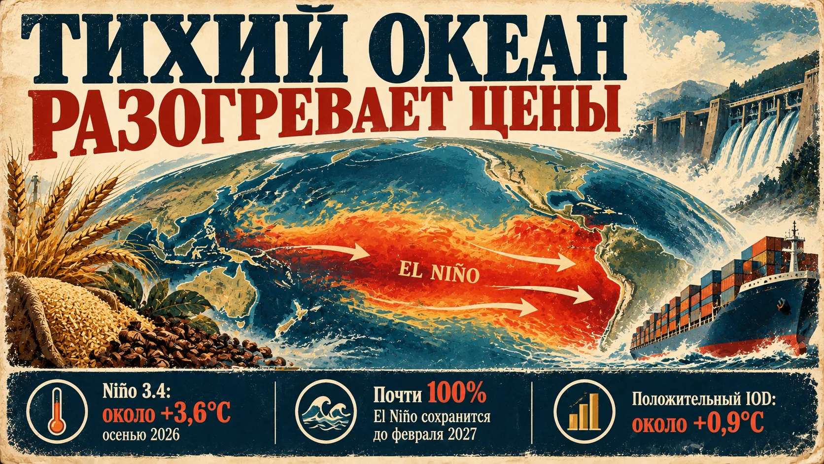 Следующий инфляционный шок формируется в Тихом океане