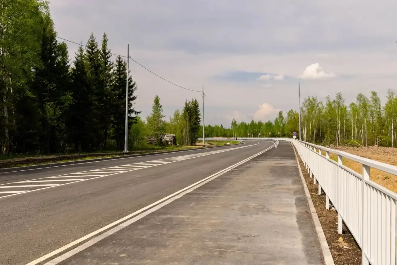 В Лобне открыли автомобильное движение по первому участку Северного подъезда  Сегодня, 15 мая, глава
