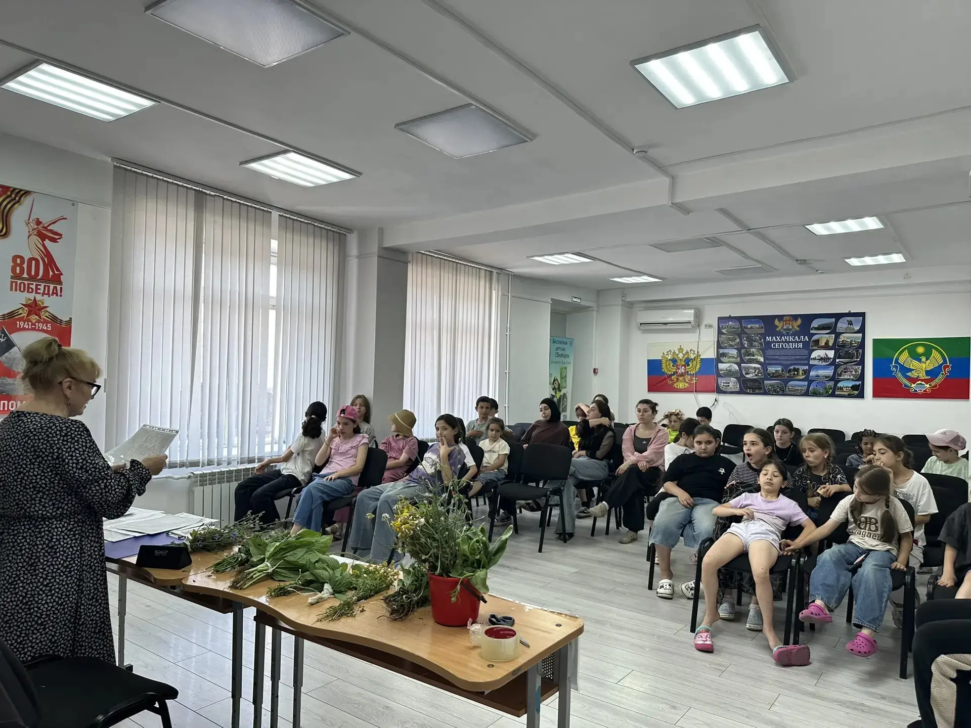 Сегодня, 25 июня, в школьном лагере при лицее №3 прошло очень интересное и познавательное занятие! �