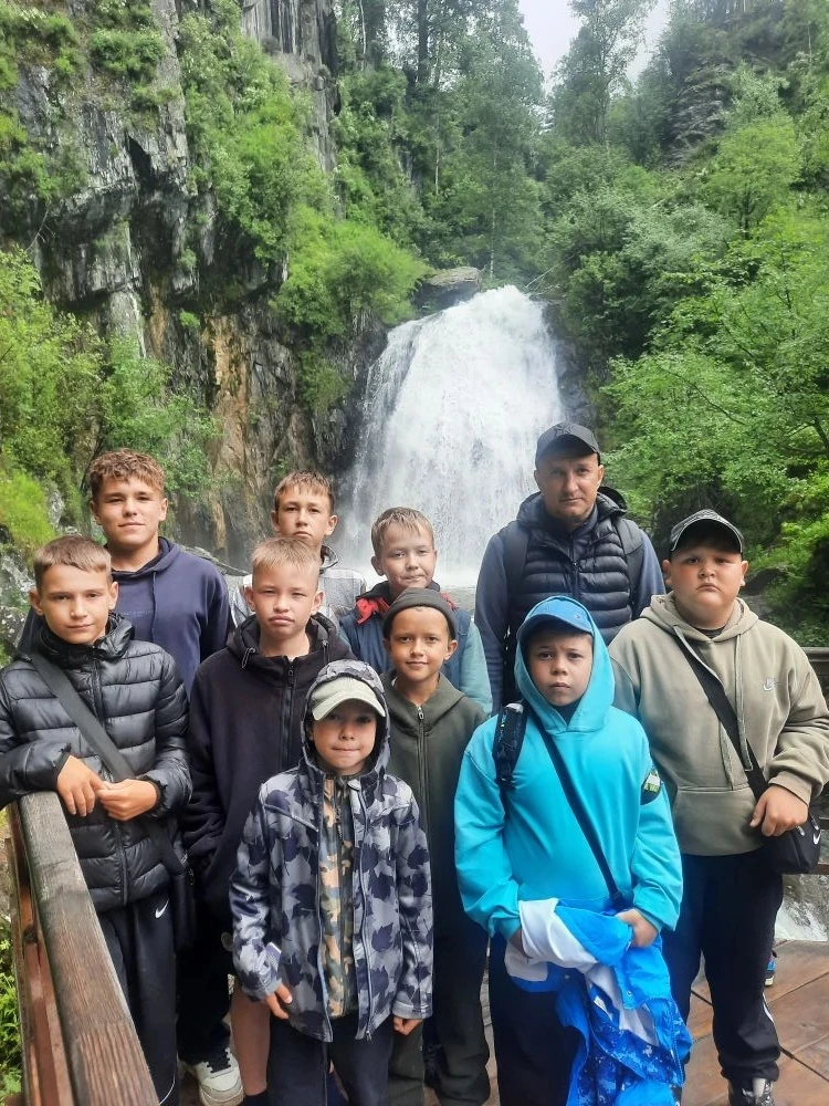 💦Вчера  футболисты, под руководством педагога Турочакской ДЮСШ Антона Викторовича Кузнецова побывал