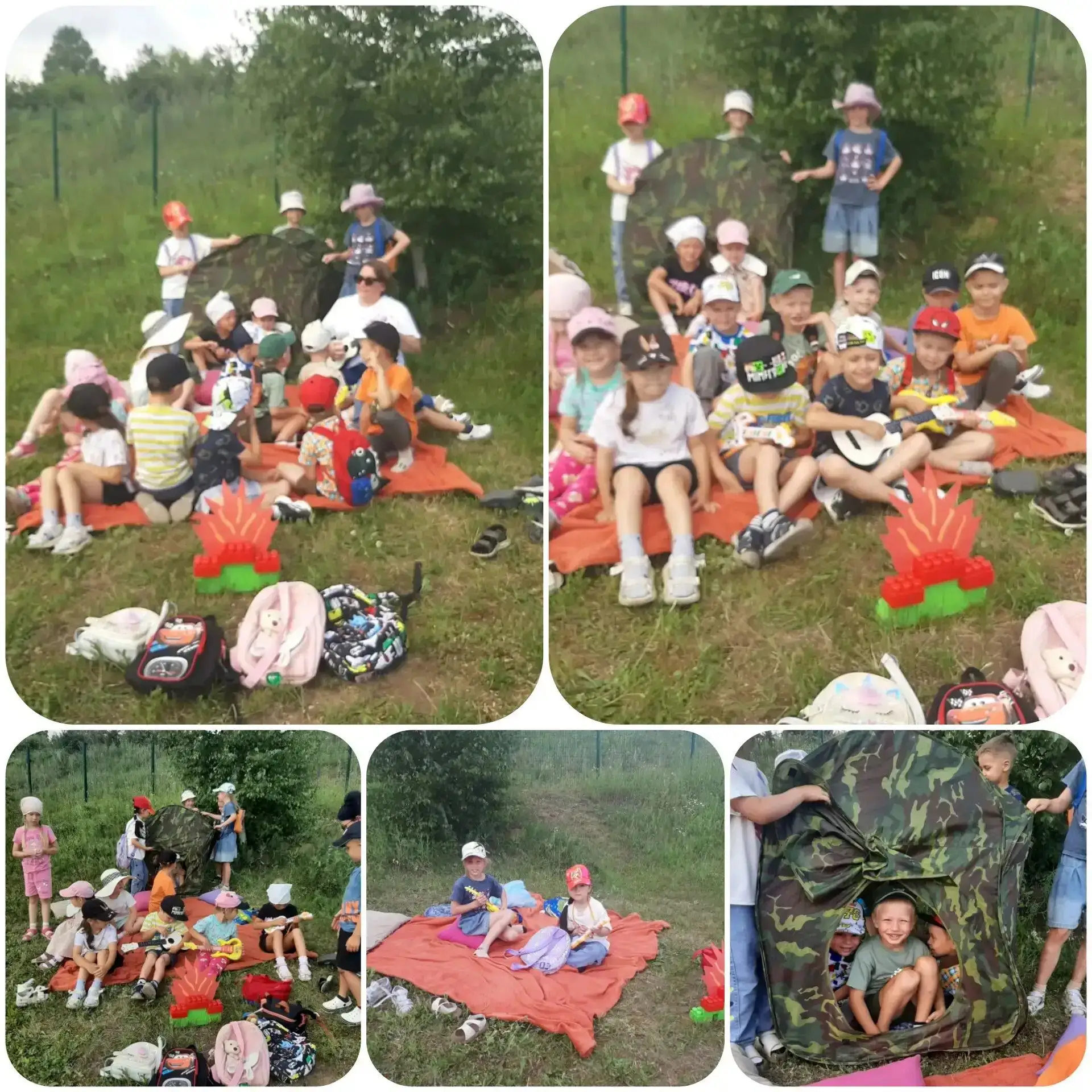 🌿 Стань другом природы: к походу присоединились воспитанники 10 группы! 🌿🎒✨ А воспитанники 10 гру