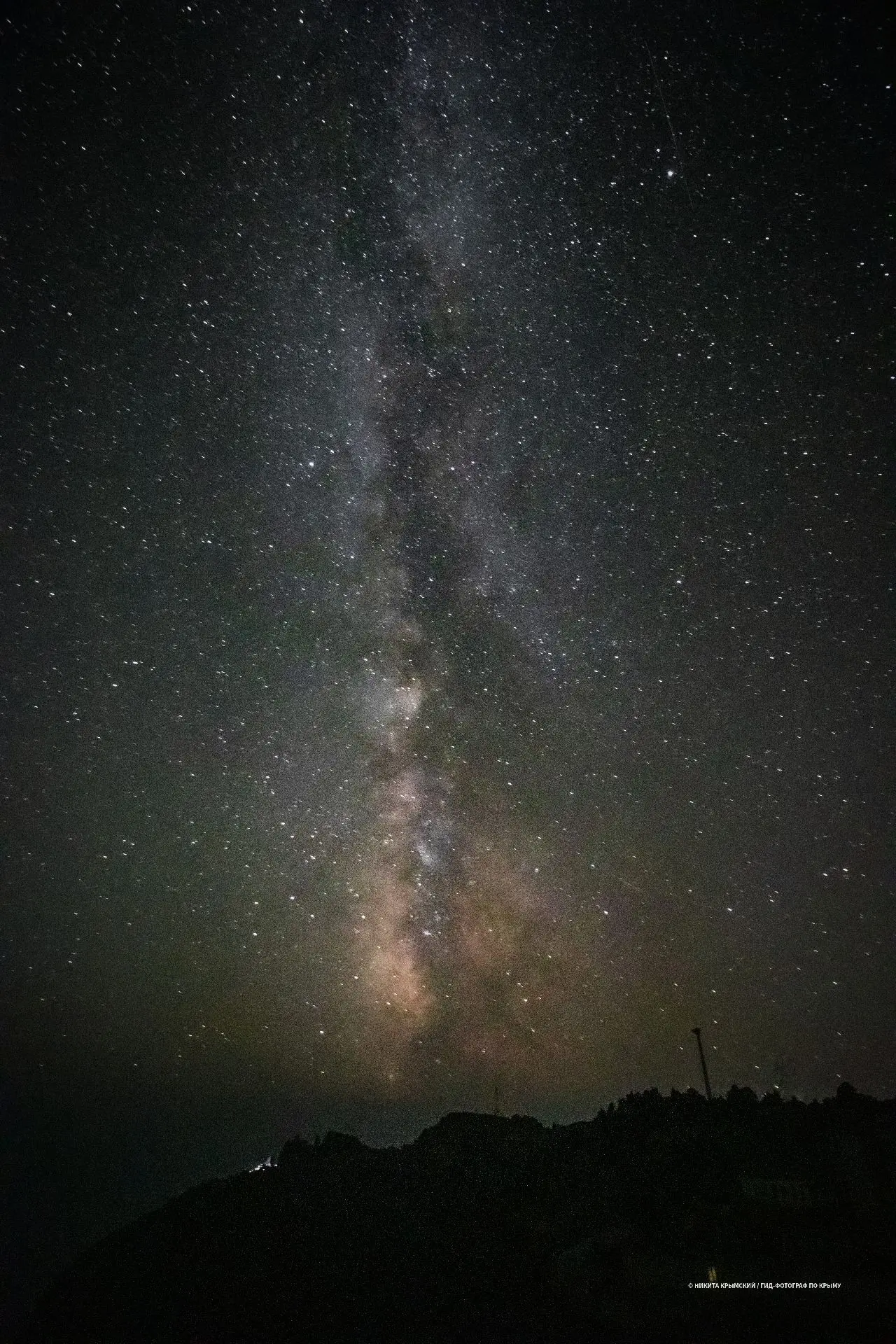 Один из кадров из вчерашнего ночного тура на Ай-Петри📸🌌