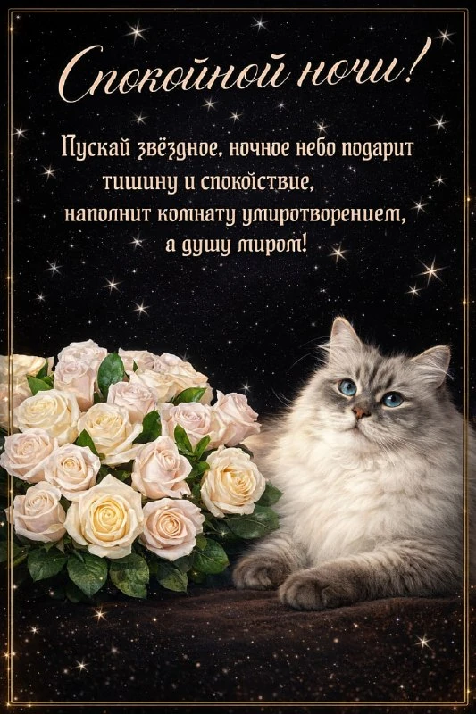 СПОКОЙНОЙ НОЧИ!