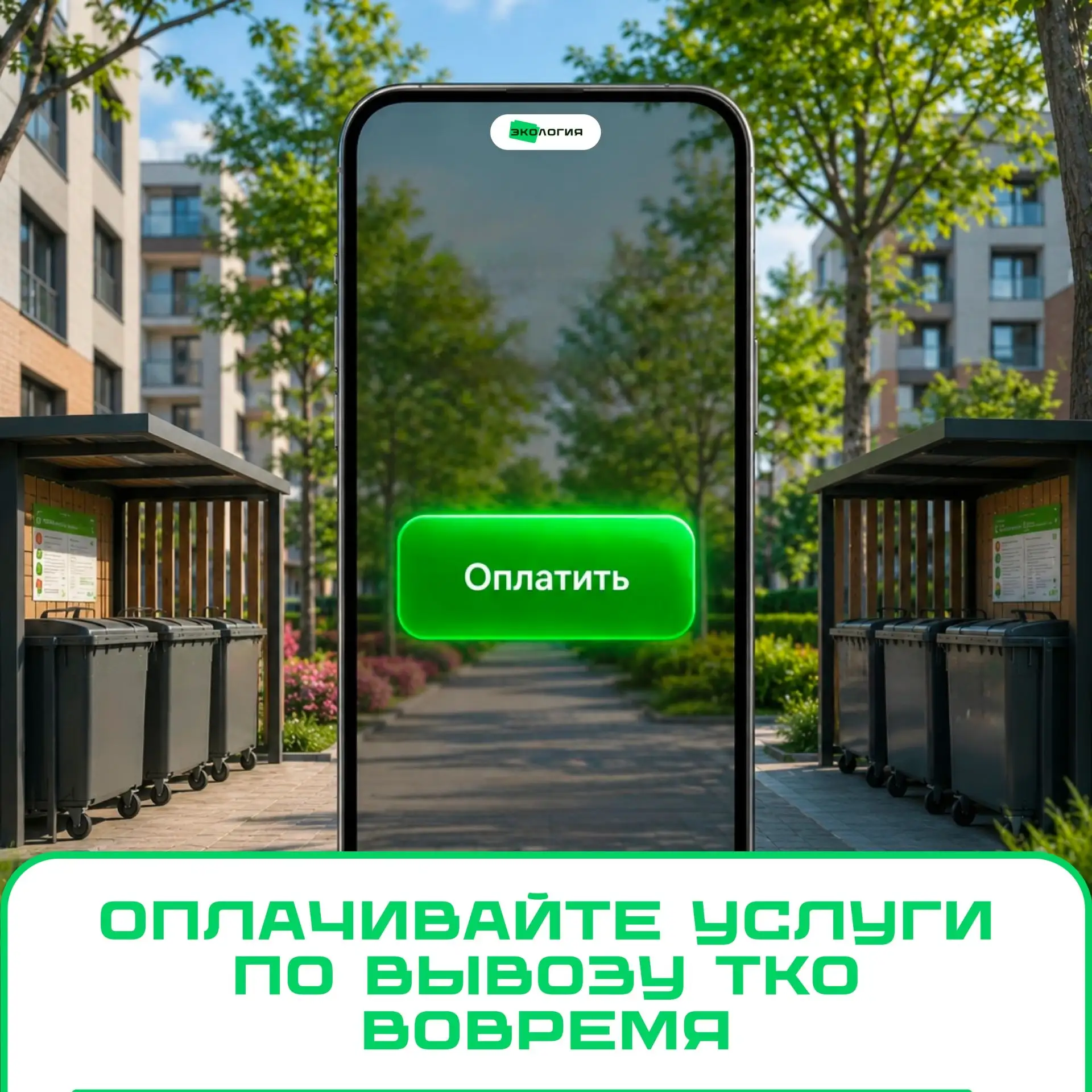 ⏰Оплачивайте услуги вовремя — это сохраняет чистоту региона!
Стабильность вывоза отходов зависит от 