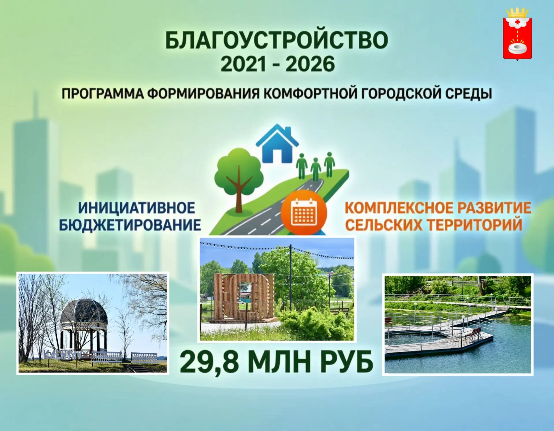 Итоги благоустройства Юкаменского района за 5 лет: как меняется наша территория🌿