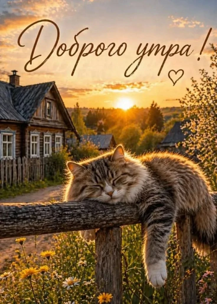 Доброе утро! Уютных и спокойных выходных, полных отдыха и гармонии! 🌼