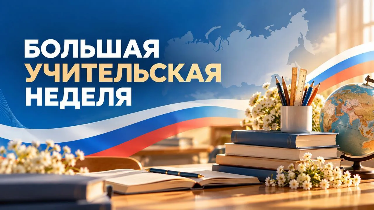 В России С 28 сентября по 5 октября по всей стране проходит Большая учительская неделя ...