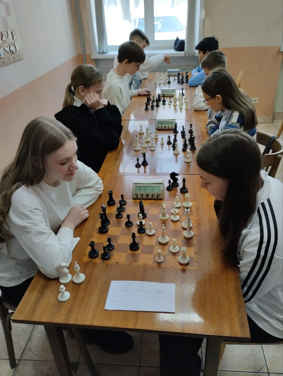 🏆 ПОБЕДА ЗА НАШИМИ ШАХМАТИСТАМИ! 🏆  Команда МАОУ «СОШ №110» заняла 1 место в дивизиональном этапе ре