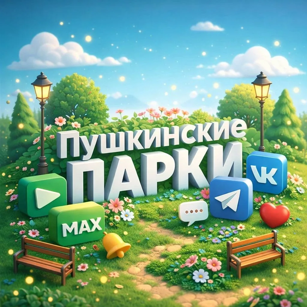 ✨ Будем ближе — подписывайтесь на Пушкинские парки!

Мы каждый день делимся с вами событиями, анонса