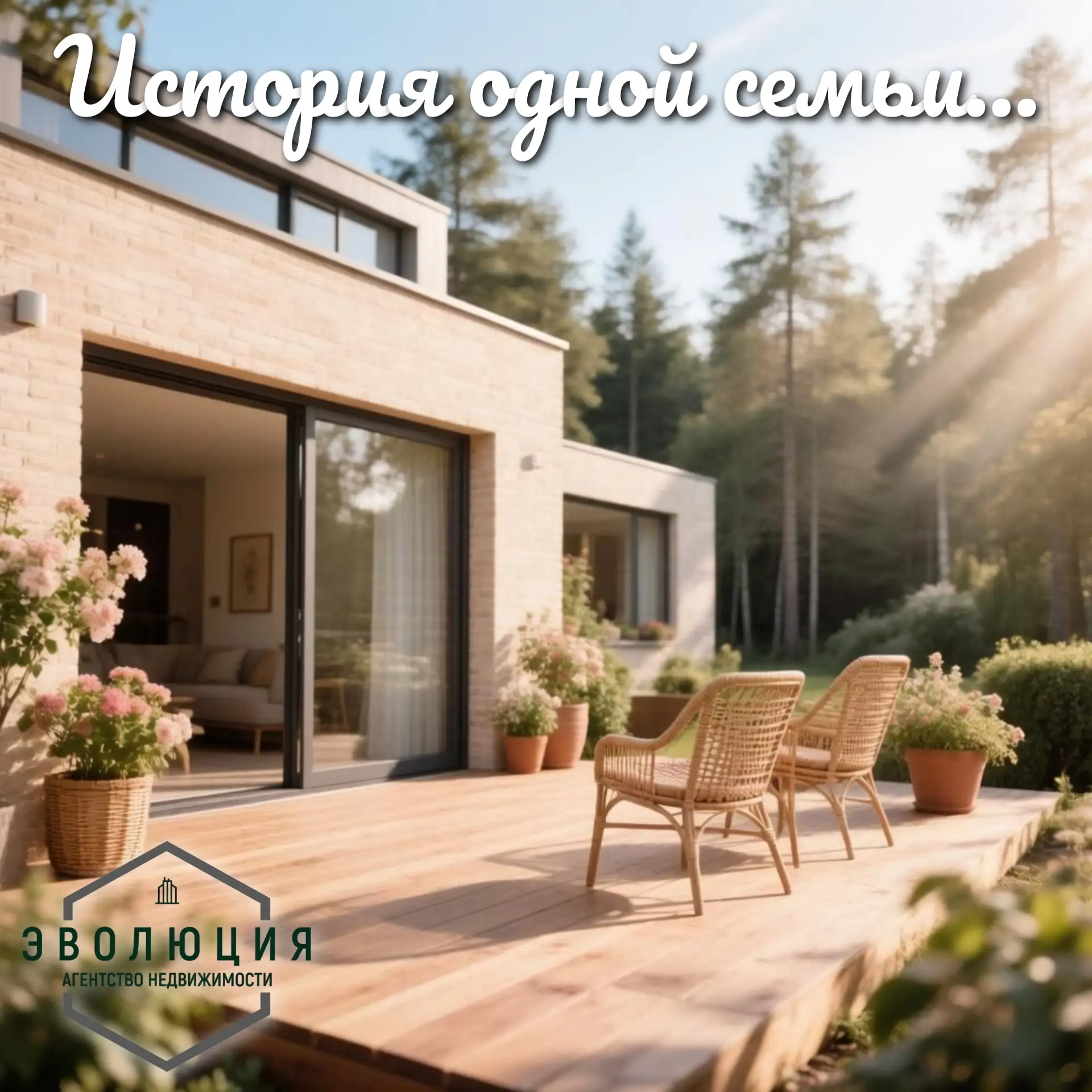 🏡 История одной семьи, которая хотела просто "увеличить кухню", а переехала загород.
