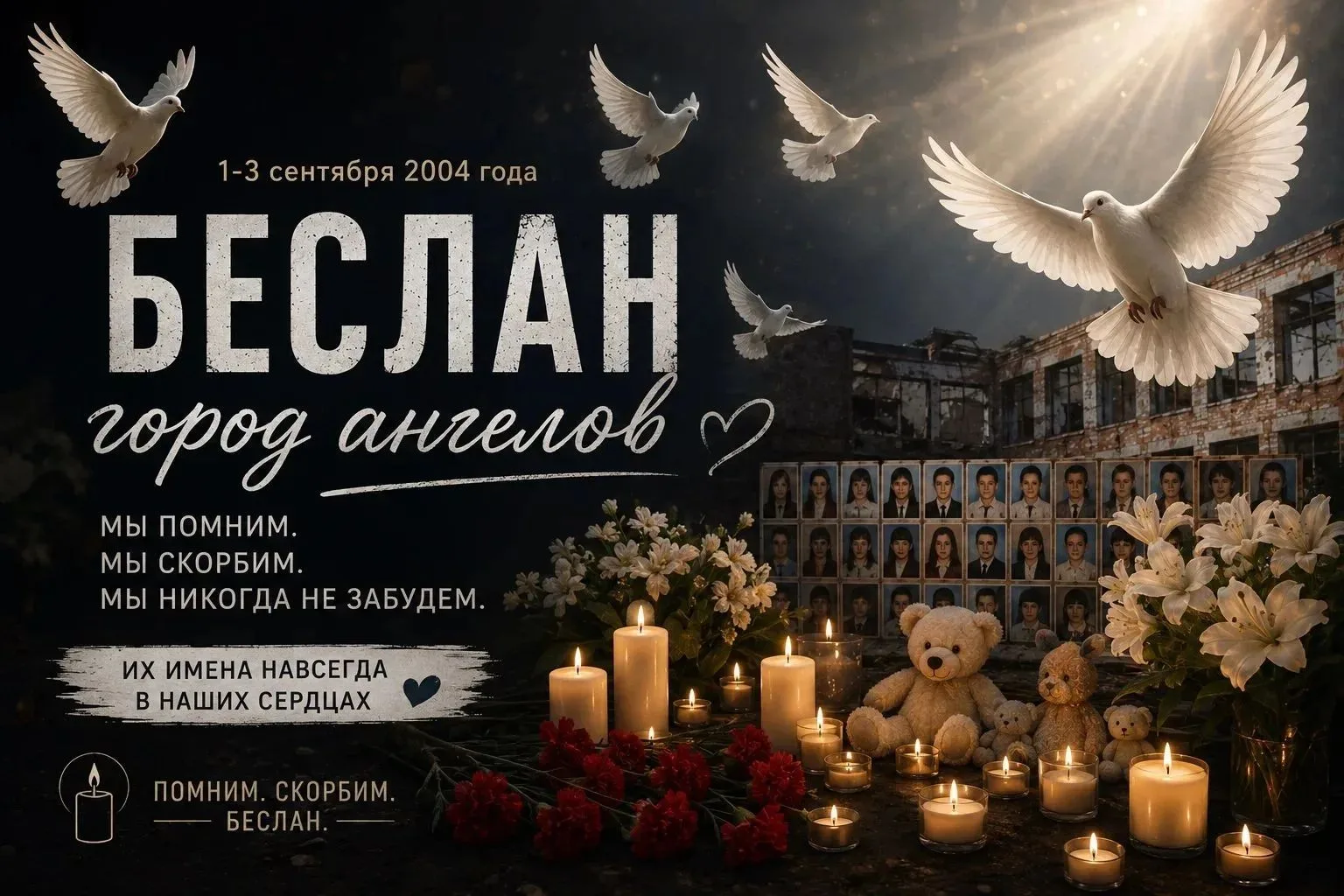🎓 Урок мужества в МОБУ СОШ 2: «День солидарности в борьбе с терроризмом. Беслан: помни...