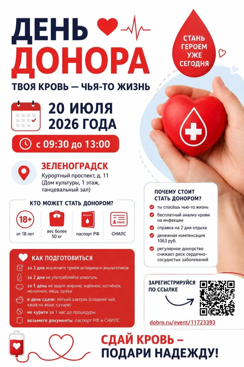 ❤️День Донора 🩸