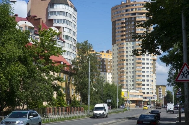 В Калининграде изменится схема движения на перекрестке улиц Куйбышева, Гагарина и Чувашской. Об этом