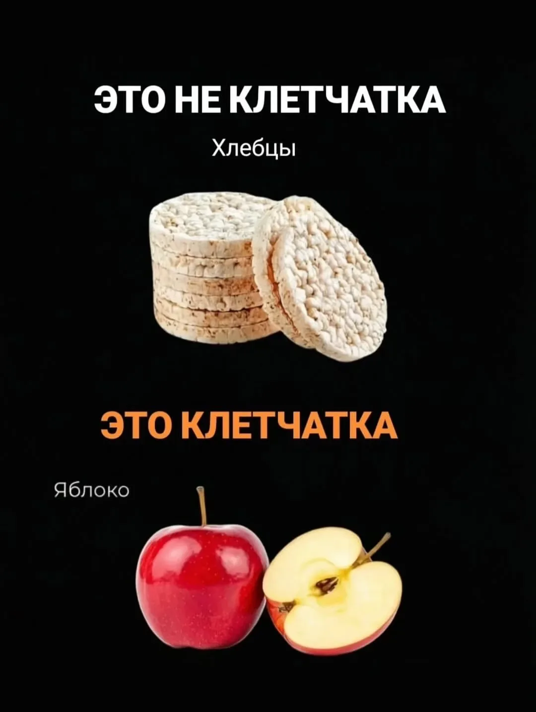 🚫 Миф: «Я ем много зелени — значит, клетчатки хватает»
