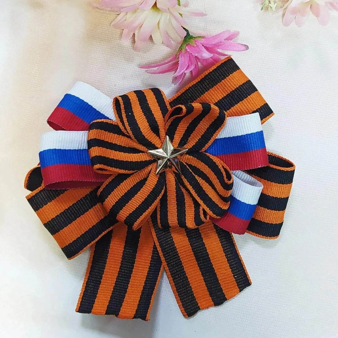 🎗 В Москве стартовала акция «Георгиевская ленточка»