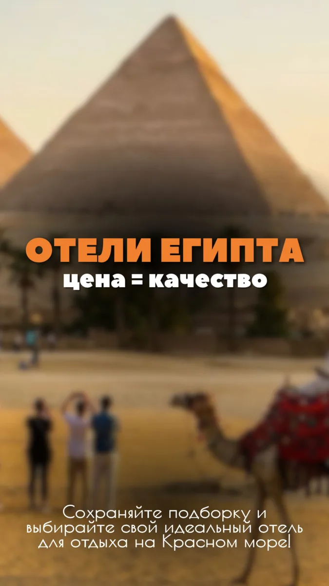 🇪🇬 Подборка отелей Египта цена=качество!