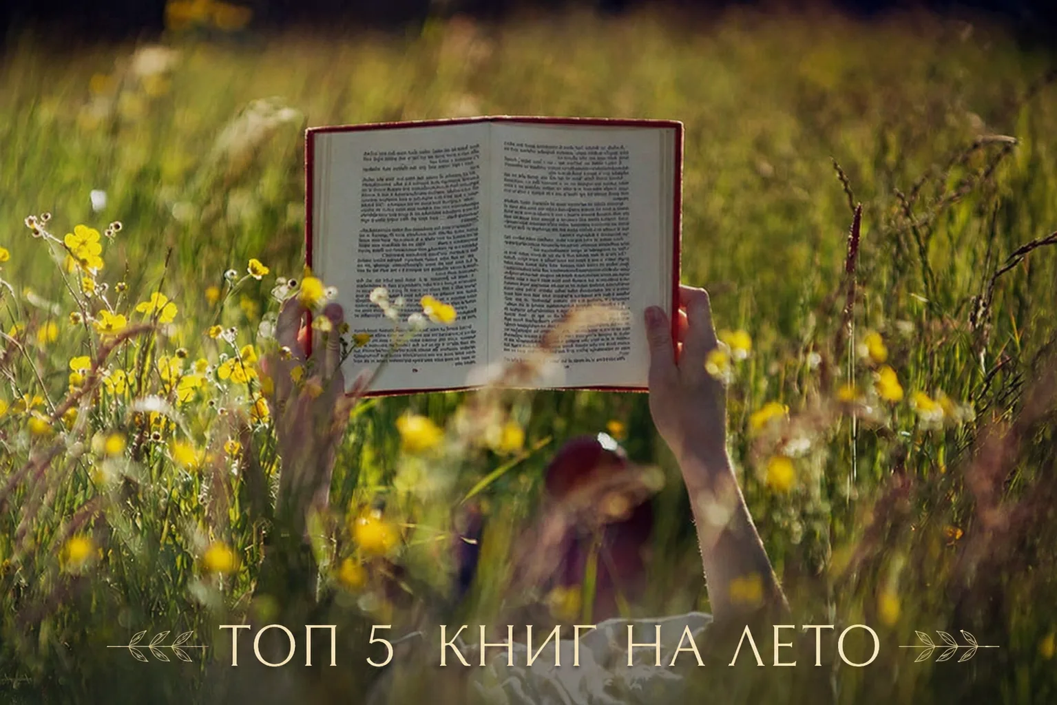 📚ТОП 5 КНИГ НА ЛЕТО
