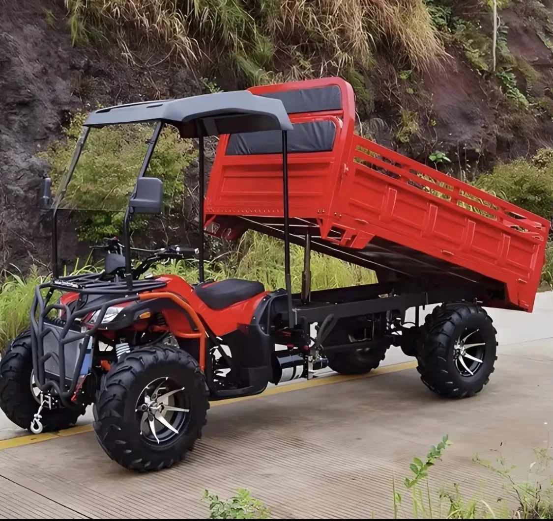 Квадроцикл ATV 350 CC с откидным кузовом