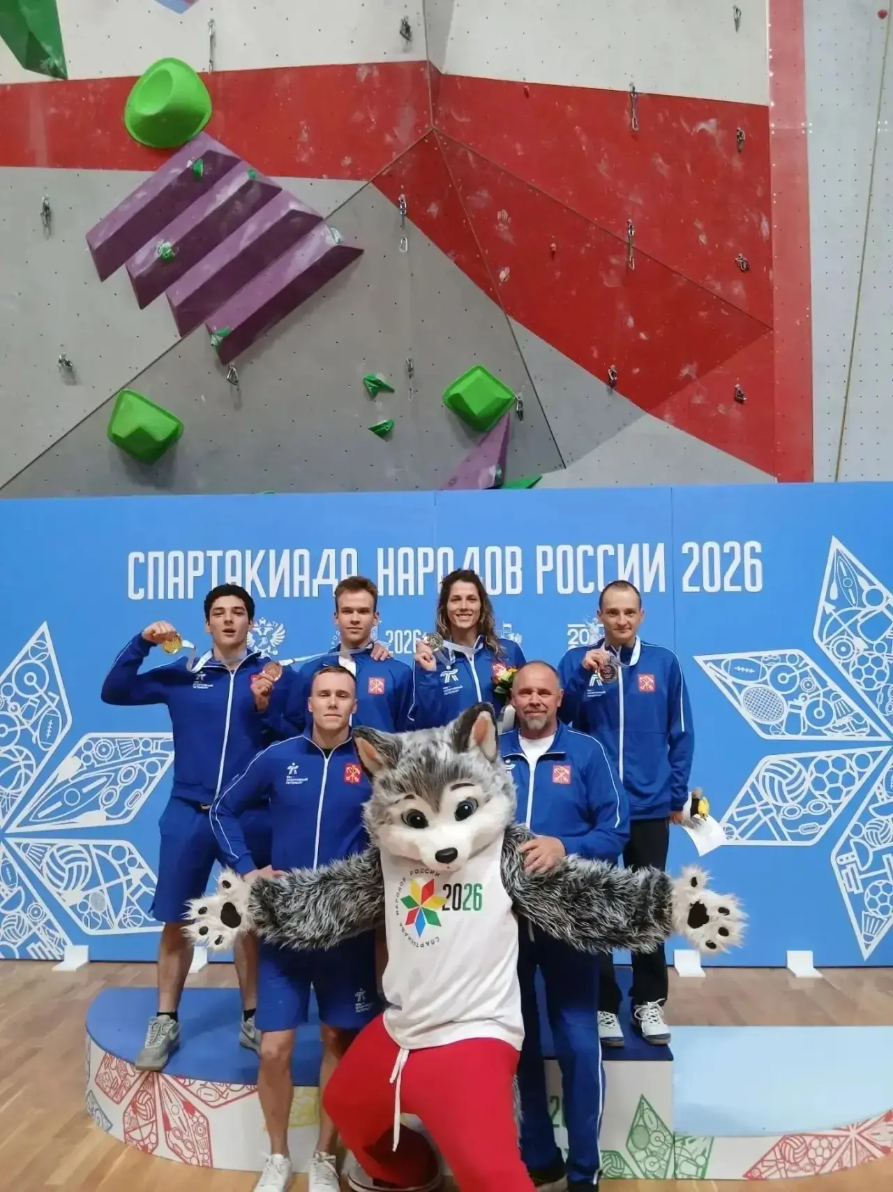 🧗Скалолазание: сборная Санкт‑Петербурга — первая, Лесгафтовцы — в составе победителей!